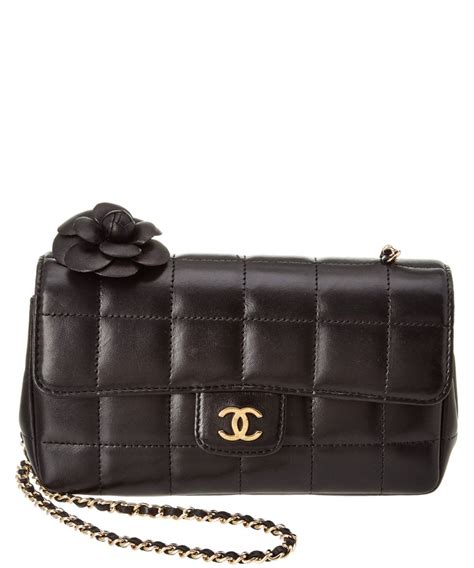 vintage chanel chocolate bar bag|chanel lambskin chocolate bar flap.